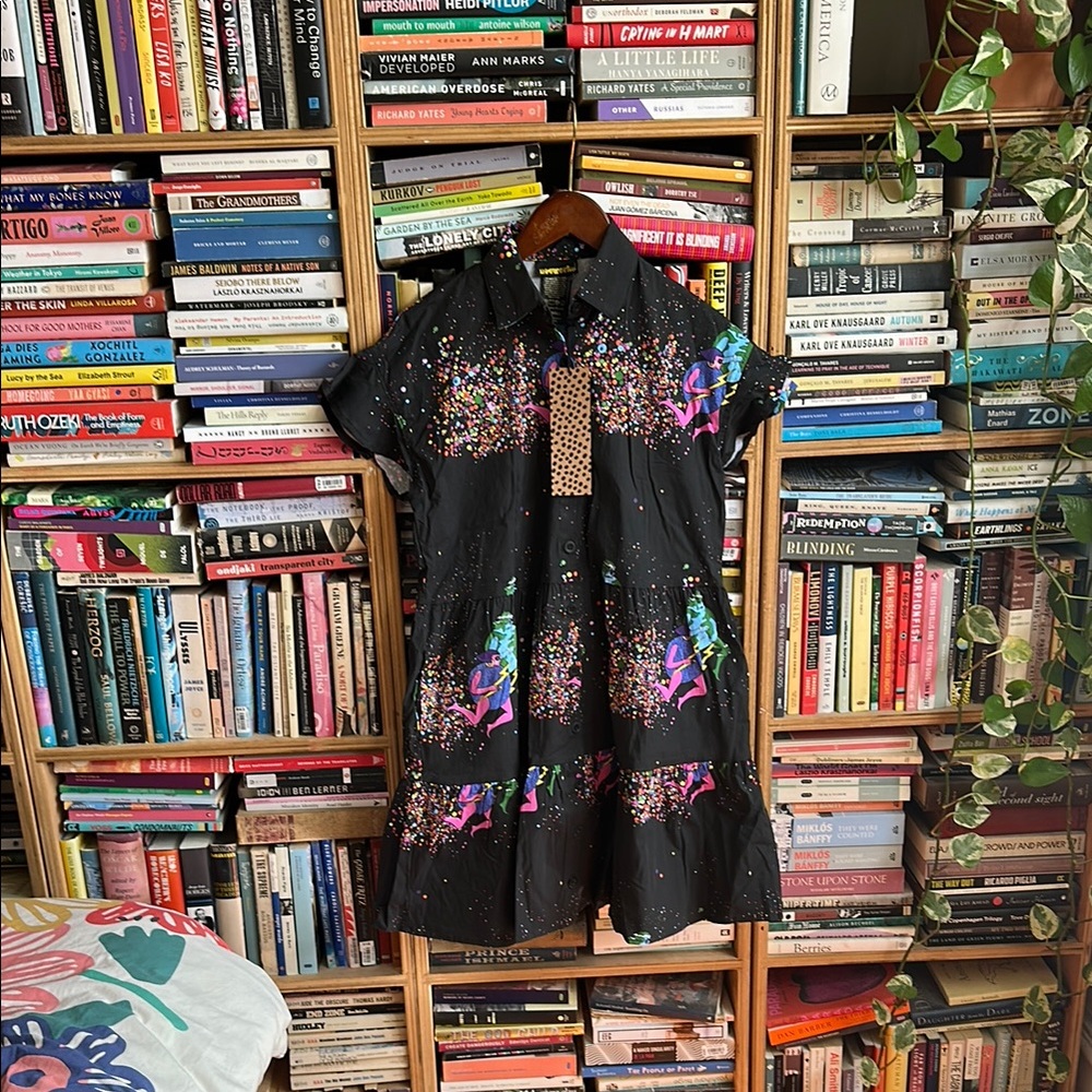 Nooworks Eloise dress Colorful Splatter Print Dress